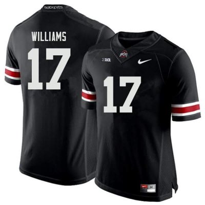 Men's Ohio State Buckeyes #17 Alex Williams Black Nike NCAA College Football Jersey Outlet WUR4044QX